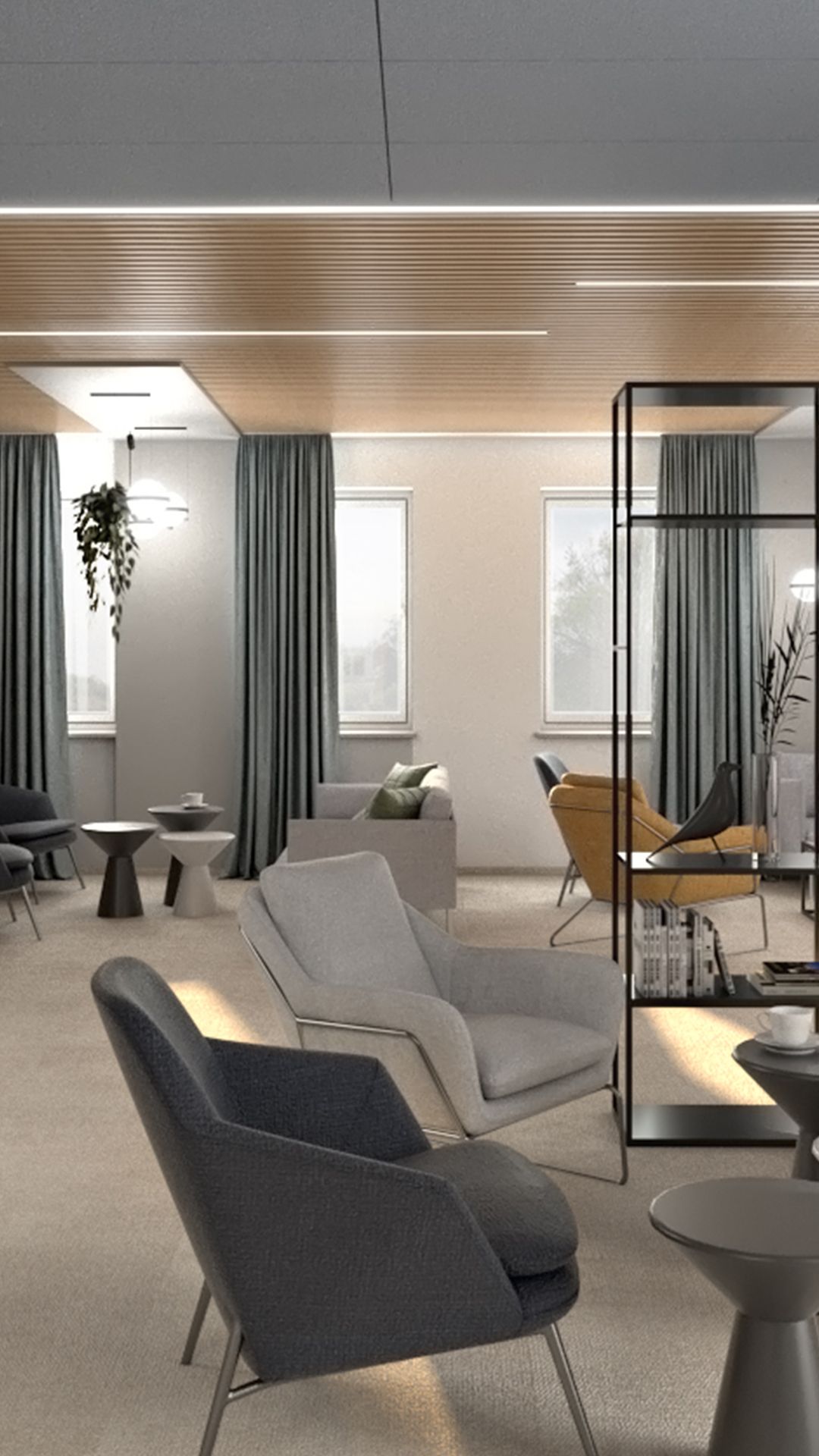 Kreativa - interior design for an office at a Confidential Client in Amsterdam, a meeting place