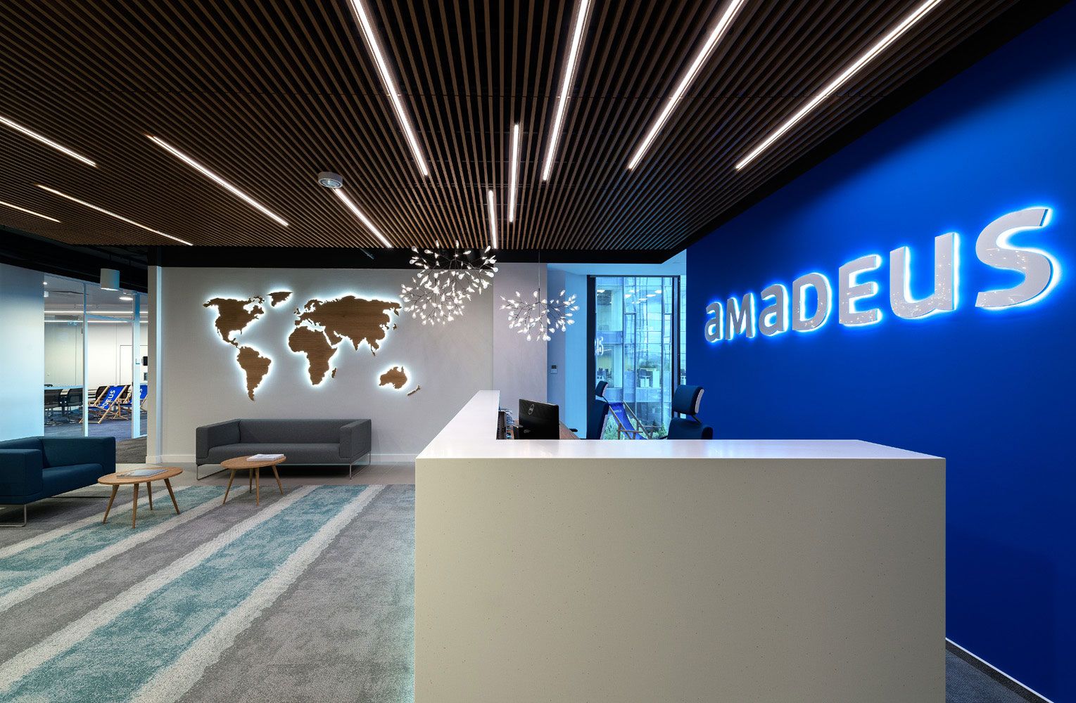 Kreativa implementation of the interior finishing project at the Amadeus, Warsaw